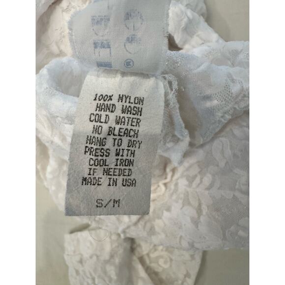 3-Stretch Semi Sheer Sparkle Floral Design Tops by 'Shoulders to Go' Small/Med - Picture 12 of 16